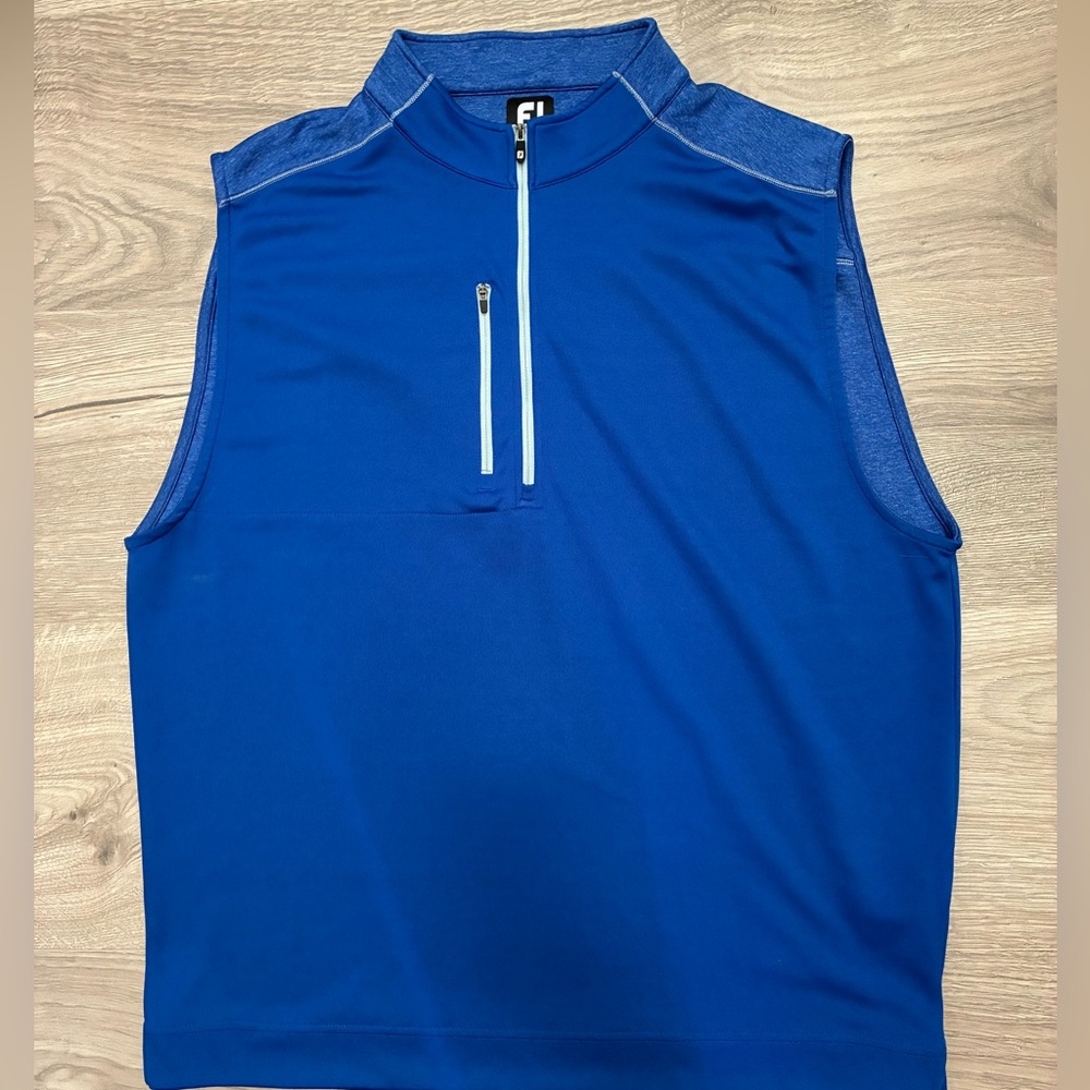 FootJoy Golf Half Zip Vest, Size 2XL